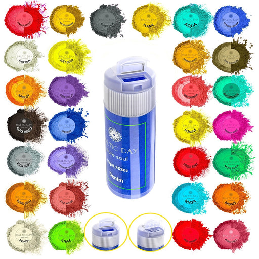 Epoxy Pigment Paste Set - 30 Colors (10g/0.36oz) Kit