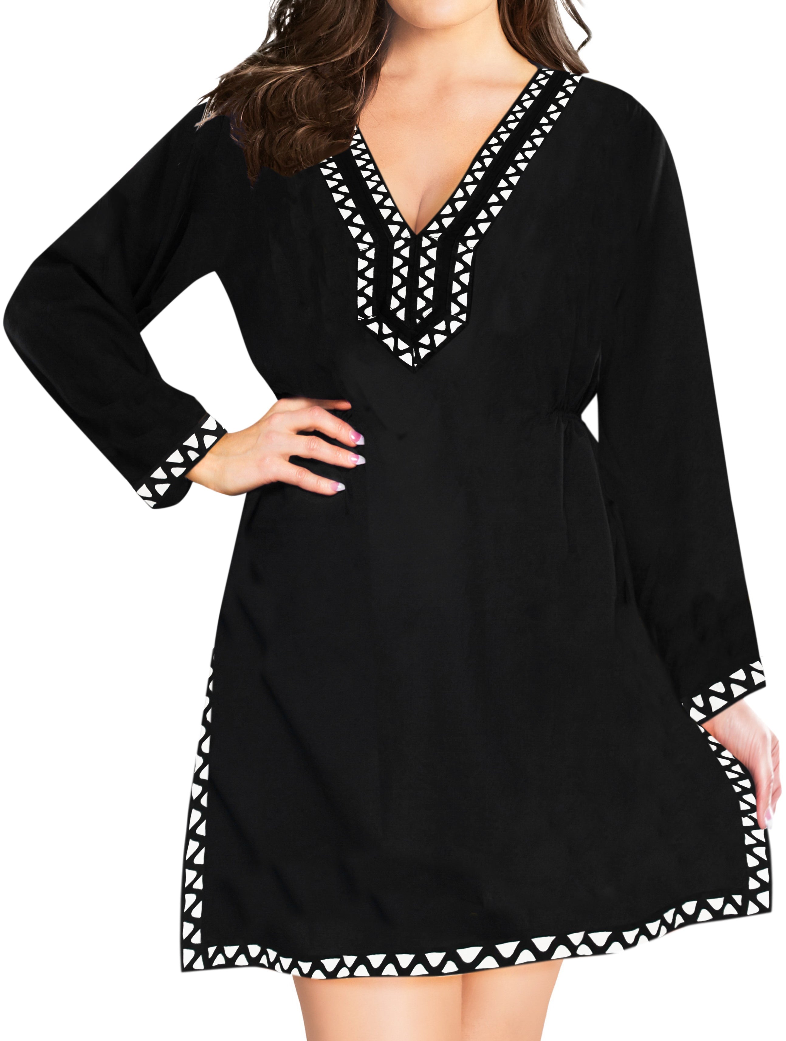 caftan plus size cover up