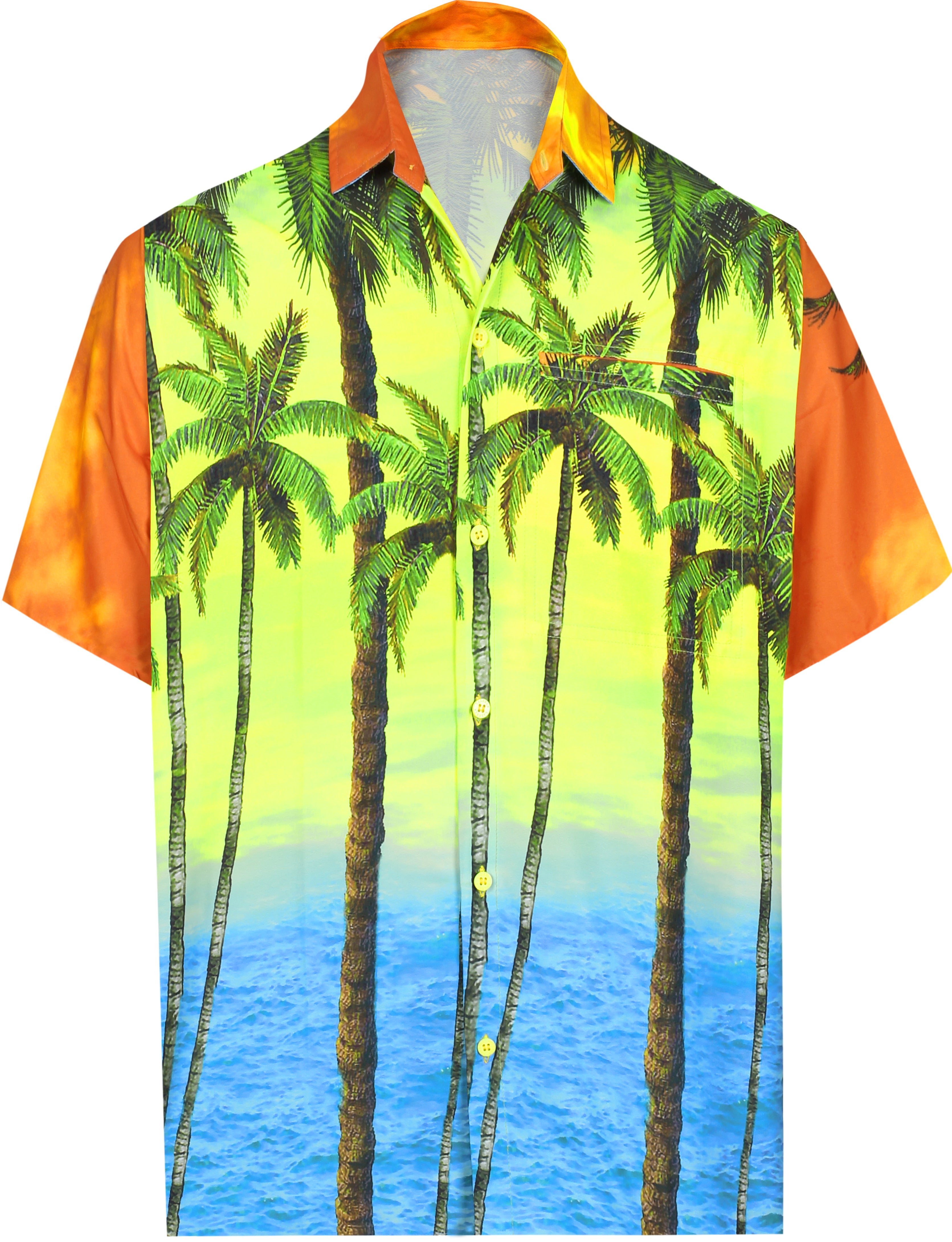 orange beach wear