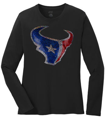 texans bling shirts