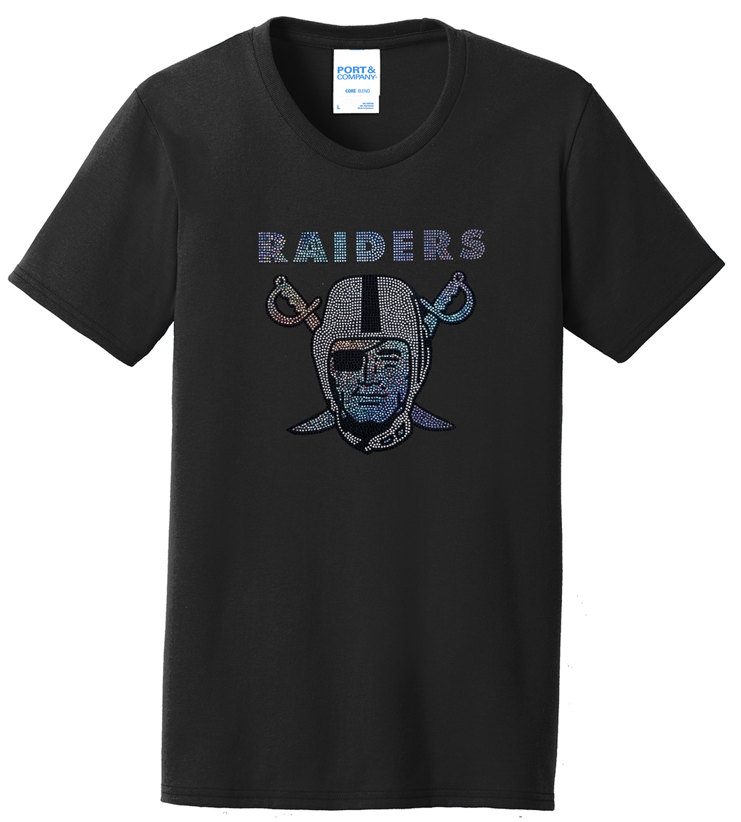 raiders bling shirt