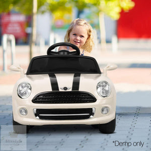 mini cooper with kids