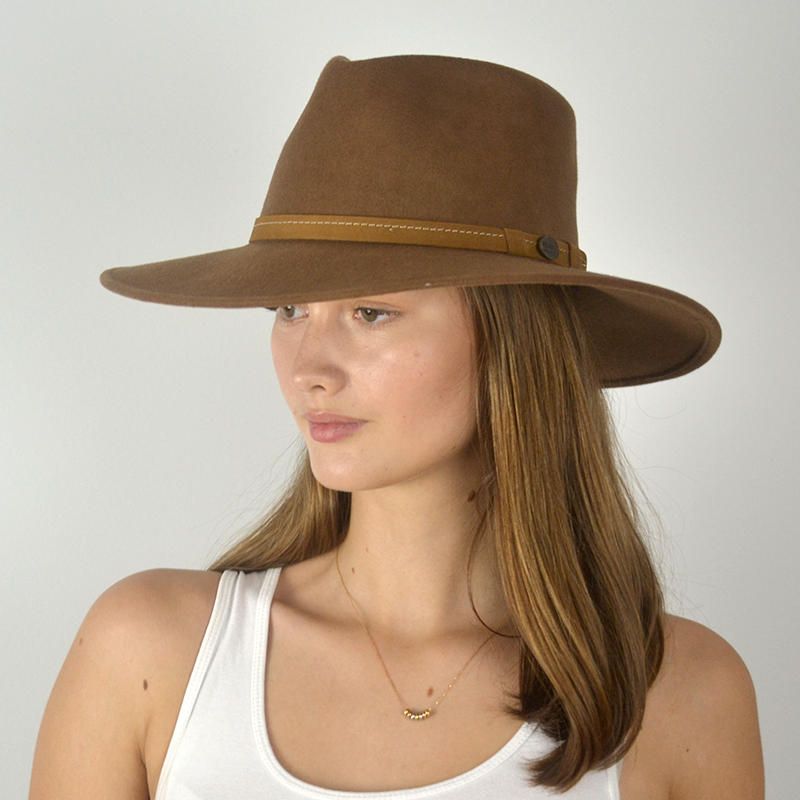 Australian Model Wearing UGG Felt Hat