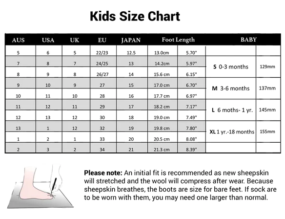 Ugg Boot Sizing / Ugg Size Chart - The Ultimate Guide to Choosing the ...