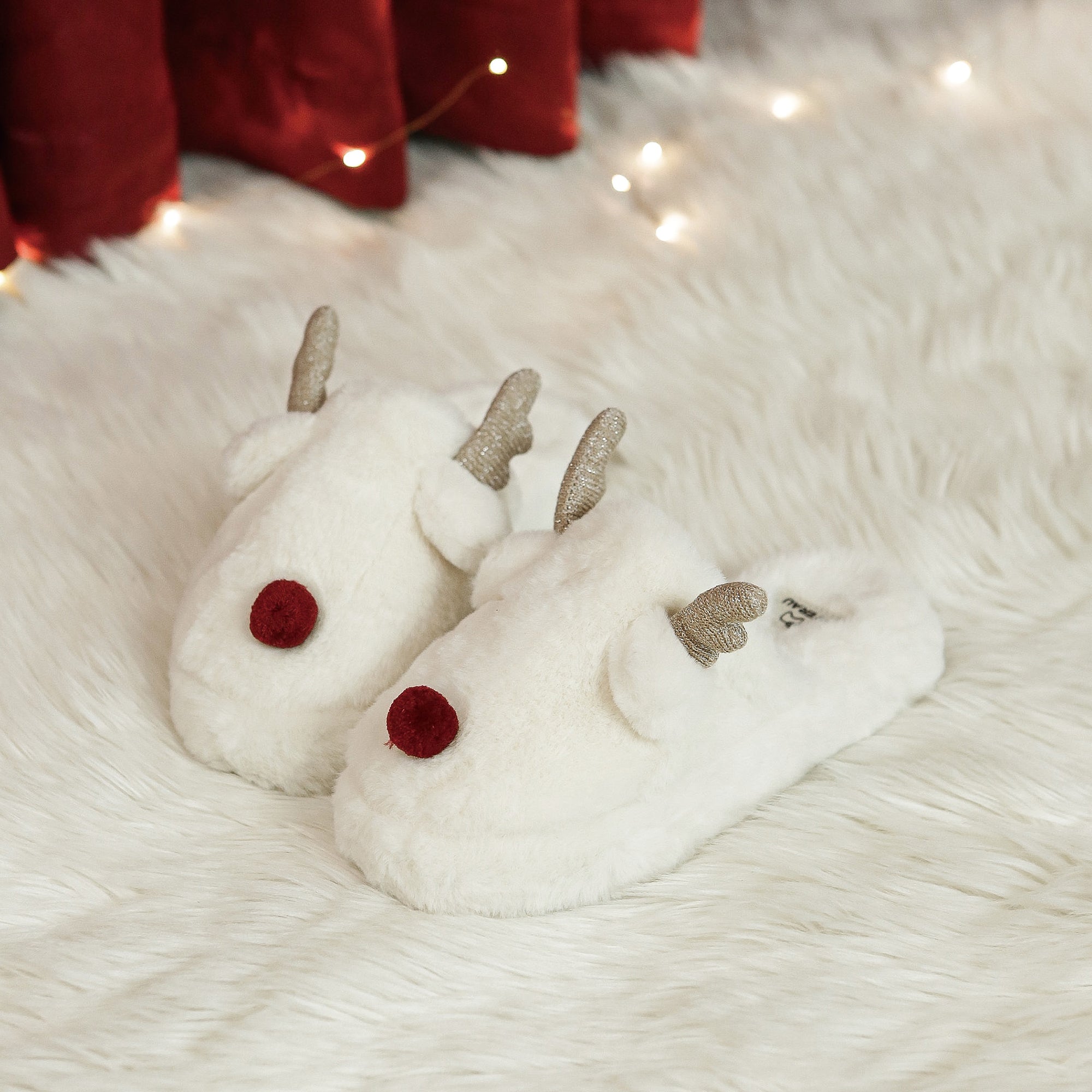 UGG Reindeer Plush Slippers