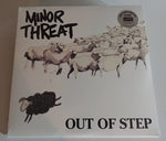 Minor Threat - out of step - Black Color Vinyl