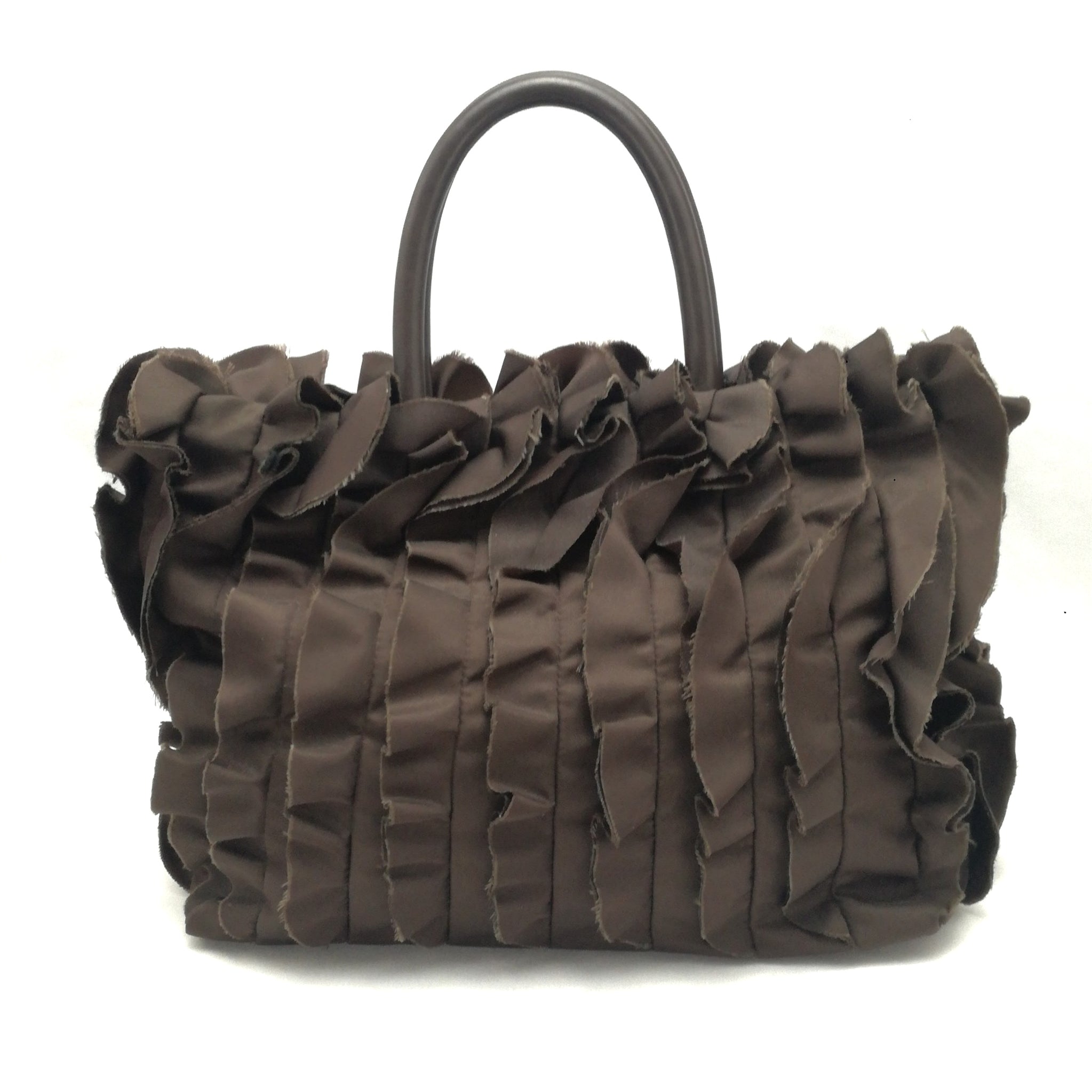 prada ruffle bag