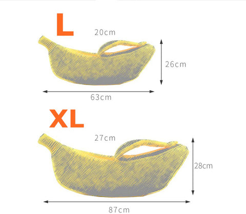 Cat Banana Bed Chart