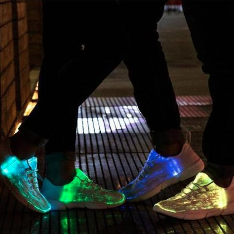 Fiber Optic Light Up Shoes