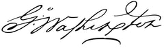 George Washington Signture-Star Statures