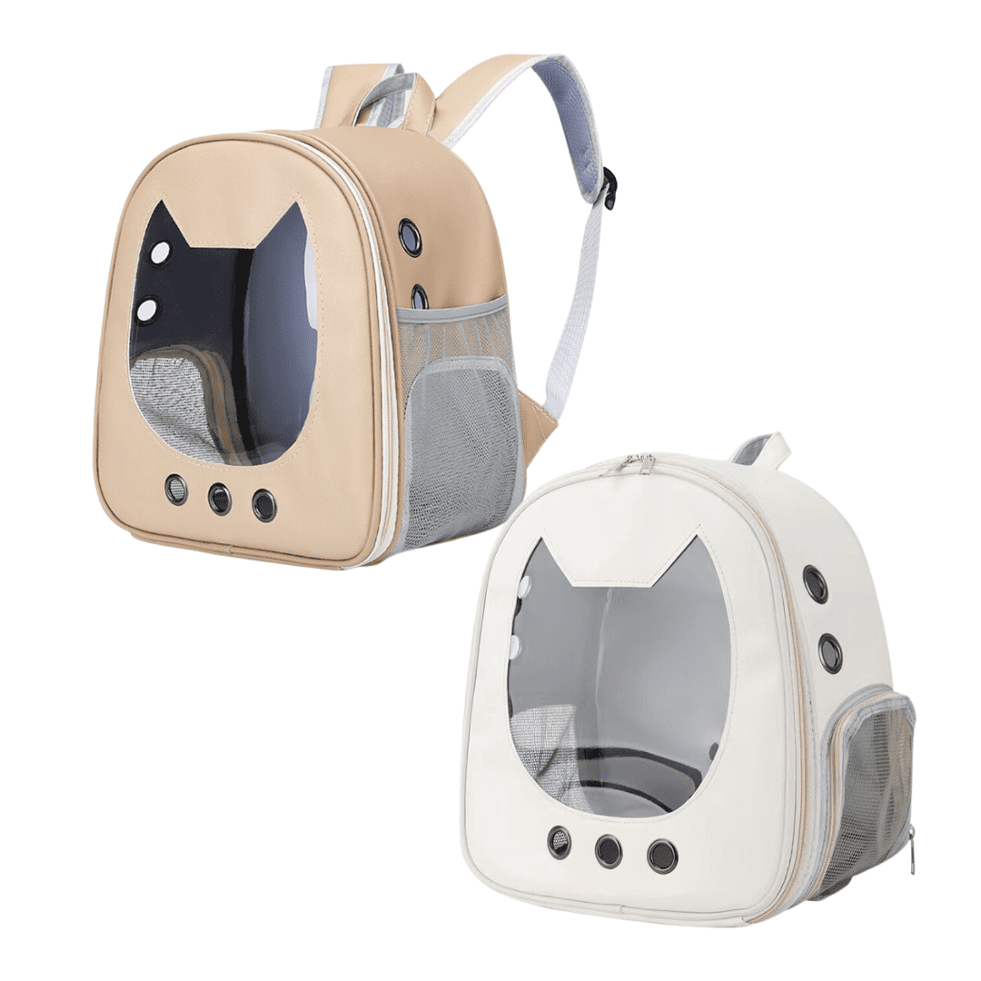 ElitePet Large Portable Folding Pet Cat Carrier for Two Cats – Lilly & Max