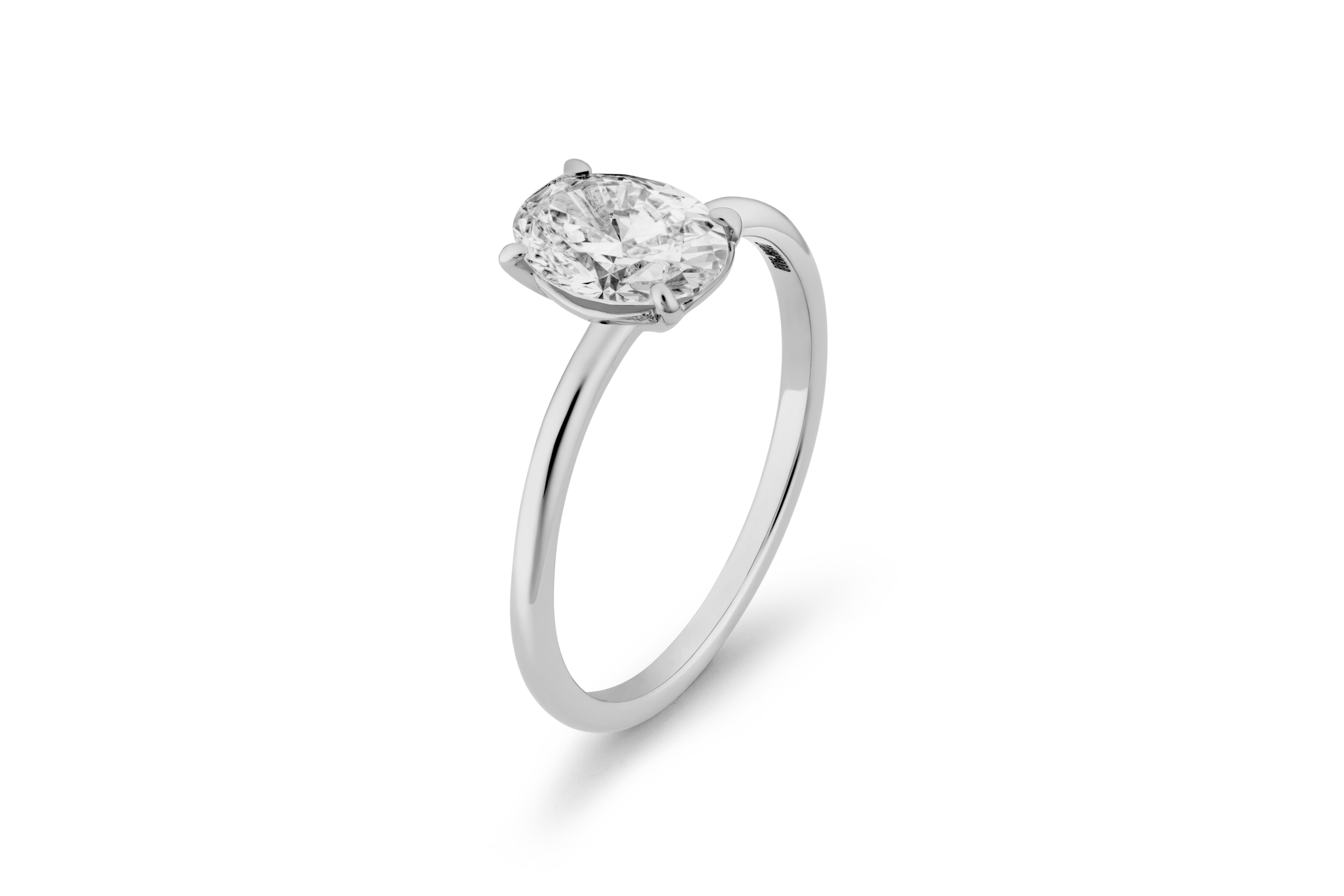 Akind - Oval Cut Diamond Ring 1 ct
