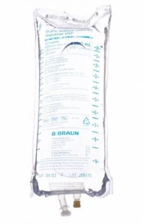 Chlorure de sodium 0,9 % injectable - sac Mini-Bag Plus