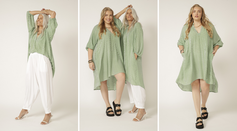 Marlow Tunic | Green Stripe