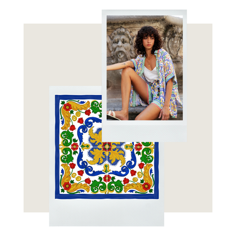 Saffron Road | Roman Holiday | Sicilian Tile