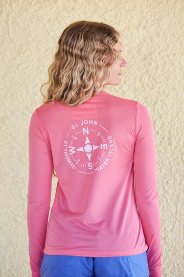VI Compass UPF50 Top - Coral Pink – HIHO