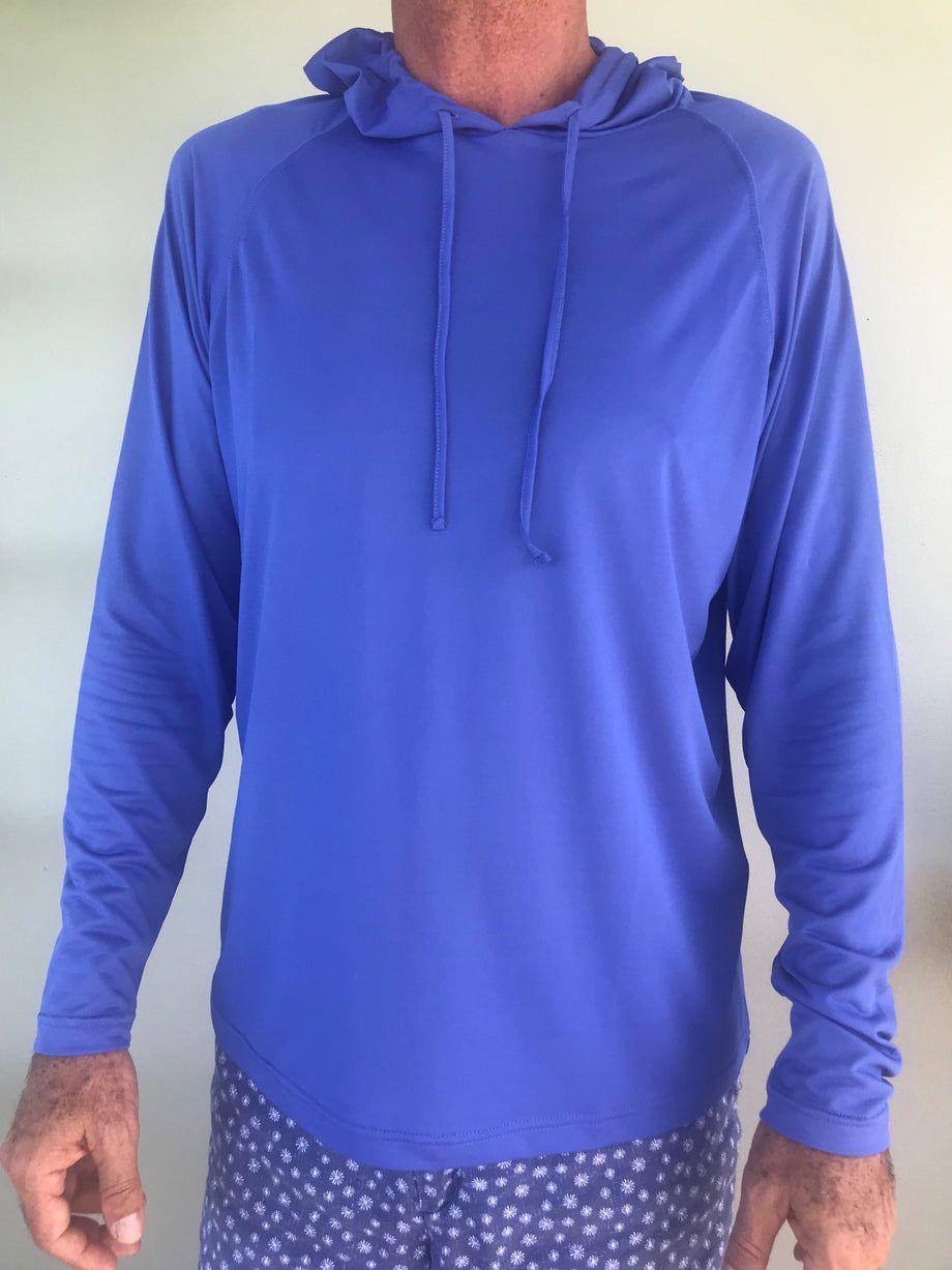 Eli Hoodie Sail Blue & UPF50 Patriot - – Top HIHO Surf