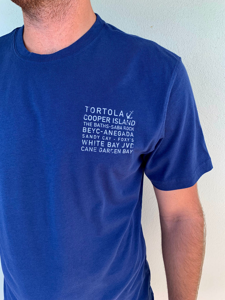 BVI Sailing Team UPF50 Shirt - Racing Blue