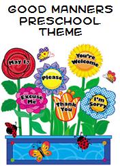 good manners theme and activities online