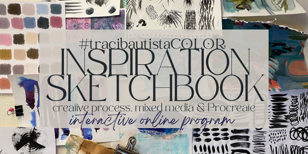 INSPIRATION SKETCHBOOK:pattern.color.letters - #tracibautistaCOLOR  {treiCdesigns} boutique