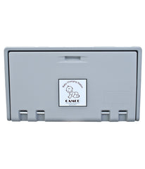 Gamco-BCS-2 -Baby Changing Station, Horizontal, Wall-Mounted, Grey