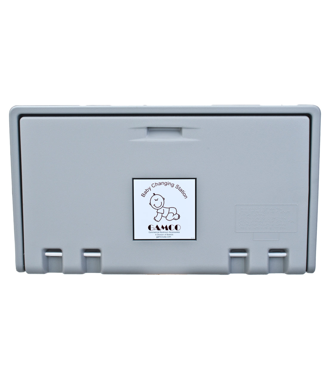Gamco-BCS-2 -Baby Changing Station, Horizontal, Wall-Mounted, Grey