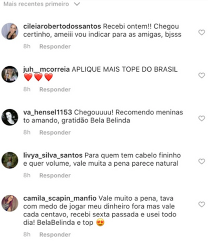 Comentários BelaBelinda