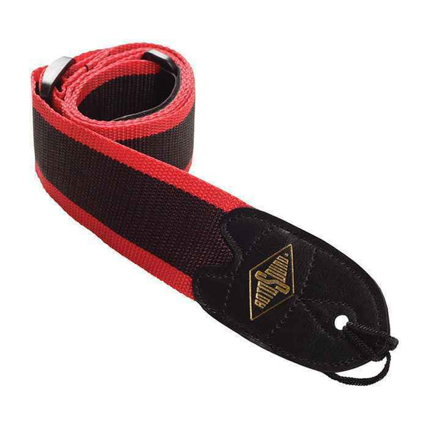 Black/Red Striped Strap