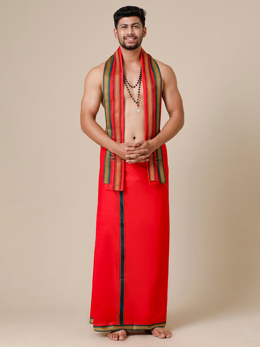 Tai Ahom Male Dress | Traditional Attire for Ahom Weddings