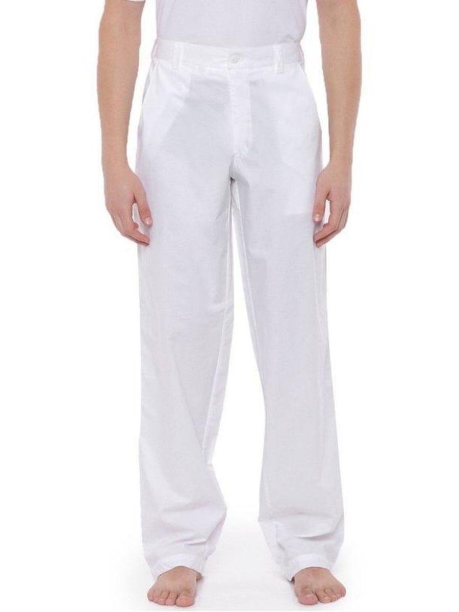 Buy Cotton White Pant Online at Best Prices in India