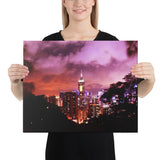 Ruby Sky Canvas