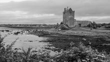 Load image into Gallery viewer, Dunguaire Castle Gardens 5 x 7 / B&amp;W Tracy McCrackin Photography Giclée - Tracy McCrackin Photography