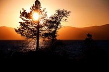 Load image into Gallery viewer, Lake Tahoe at Sunset 5 x 7 / Colored Tracy McCrackin Photography GiclŽe - Tracy McCrackin Photography