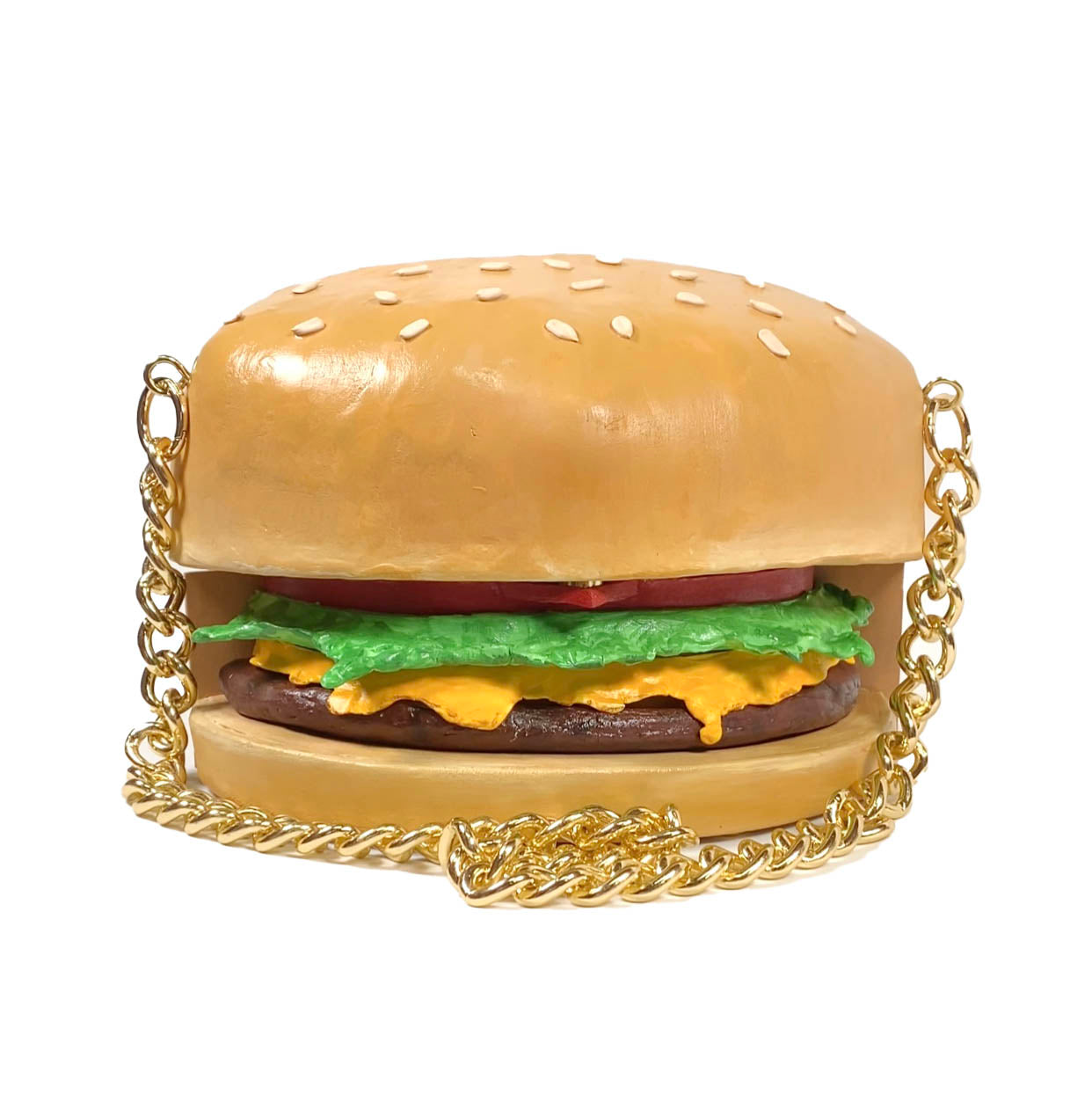  Cheeseburger with Lettuce and Tomato Purse 