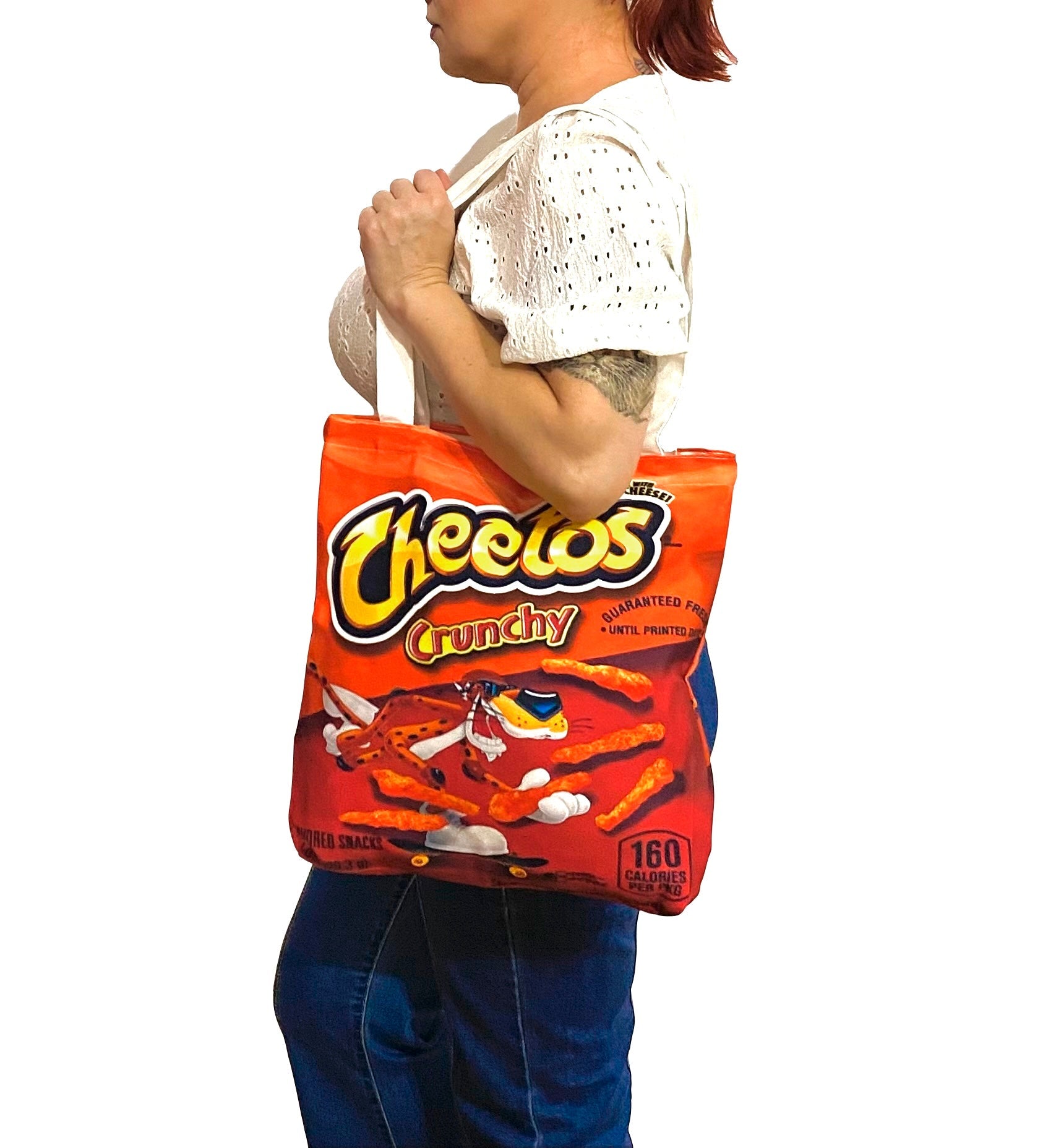  Canvas Tote Printed in Cheetos 