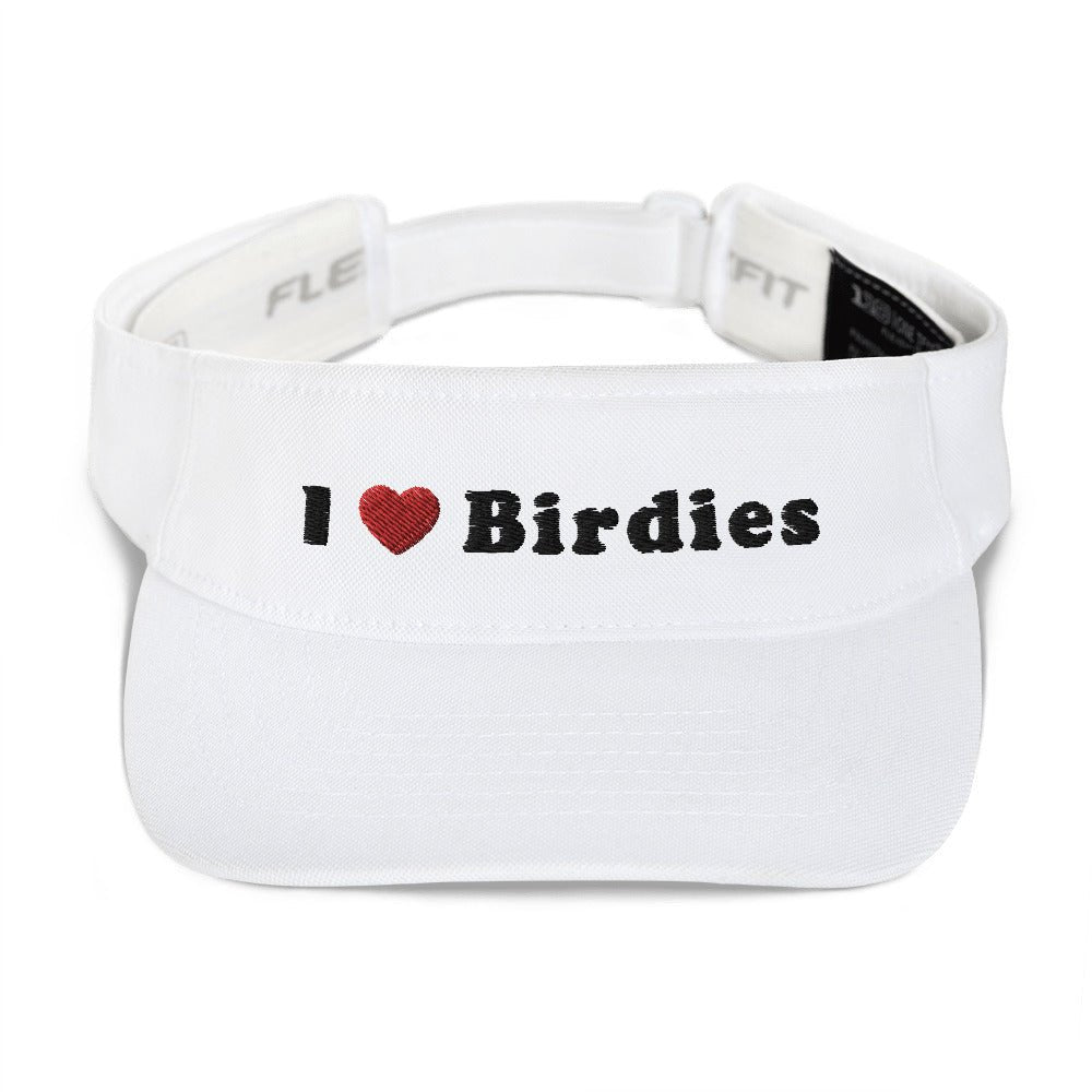  I Heart Birdies - Golf Visor 