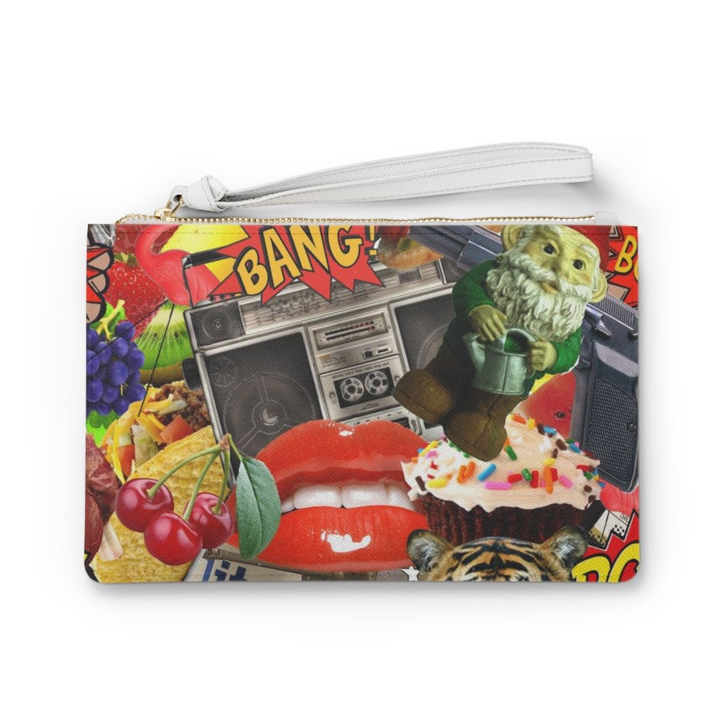  Lips, Cupcakes and BANG, Oh My - Clutch Purse 