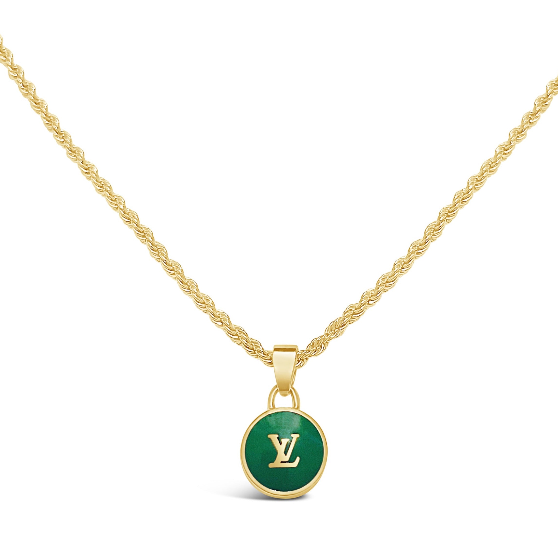 SOLD OUT Rework Vintage Louis Vuitton Pastille LV Charm Necklace – Relic  the Label