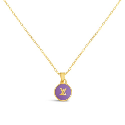 LOUIS VUITTON Empreinte Pendant Necklace 750 Yellow Gold Free ship FS JAPAN  | eBay