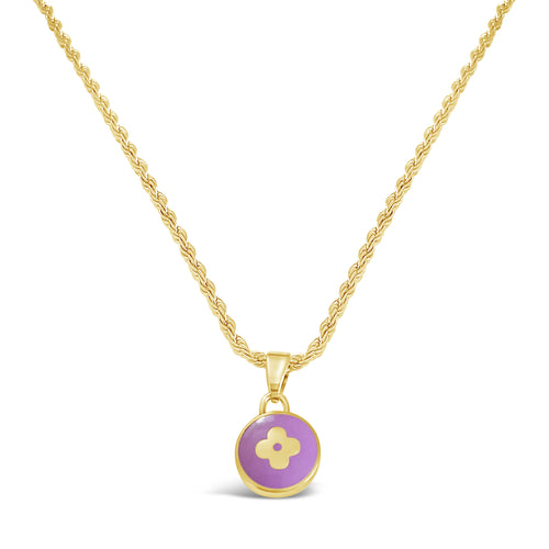 Louis Vuitton Color Blossom Medallion Pendant Necklace 18K Rose Gold with  Mother of Pearl and Diamond XL Rose gold 1003681
