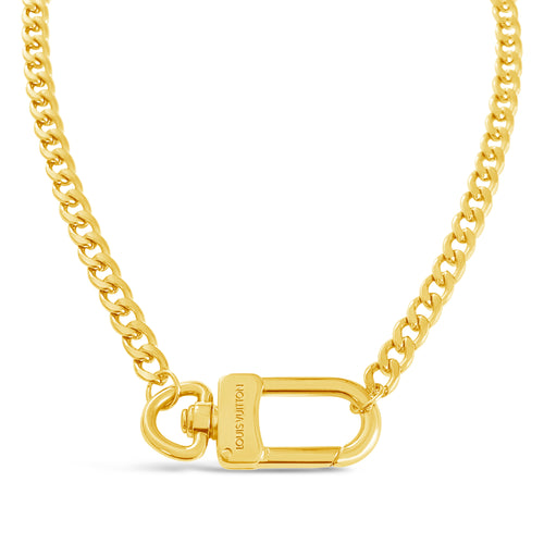 Louis Vuitton Cool Necklace Pendant Golden Pink gold ref.188323 - Joli  Closet