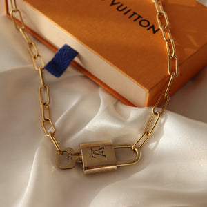 Rework Louis Lock With Key Necklace – Relic the Label