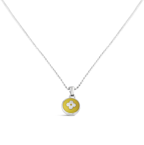 Rework Vintage Louis Vuitton White Flower LV Necklace – Relic the