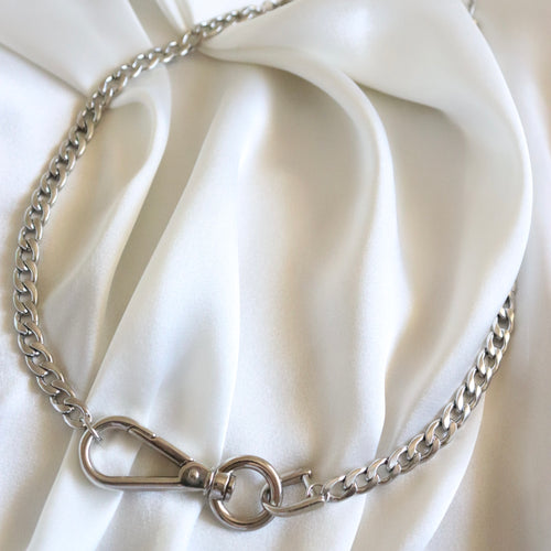 Rework Vintage Silver Dior Lock on Necklace – Relic the Label