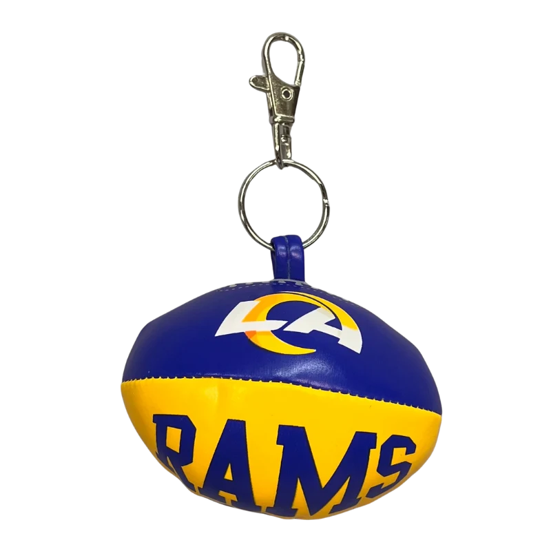 Los Angeles Rams NFL Softee Football Keychain