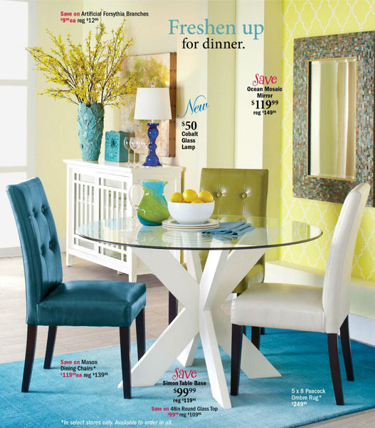 Pier 1 Imports Latest Catalog Features Our Moroccan And Geometric Stencils Royal Design Studio Stencils
