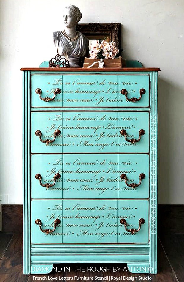 The Bold Beautiful Colorful Reclaimed Furniture Painting