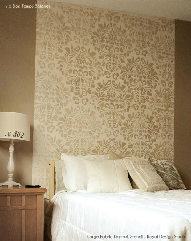 6 DIY Stenciled Headboard Ideas for Your Easy Bedroom Makeover