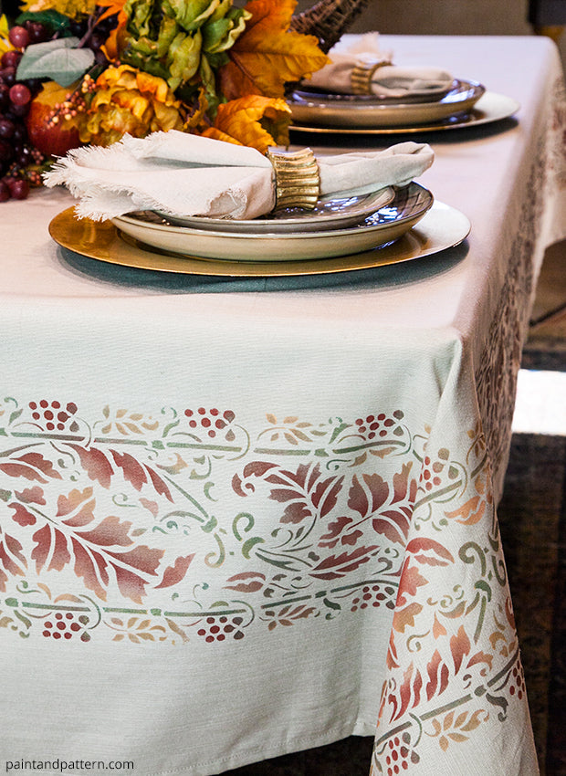 DIY Thanksgiving Stencil Tutorials to Fall For - Royal Design Studio Holiday Craft Stencils