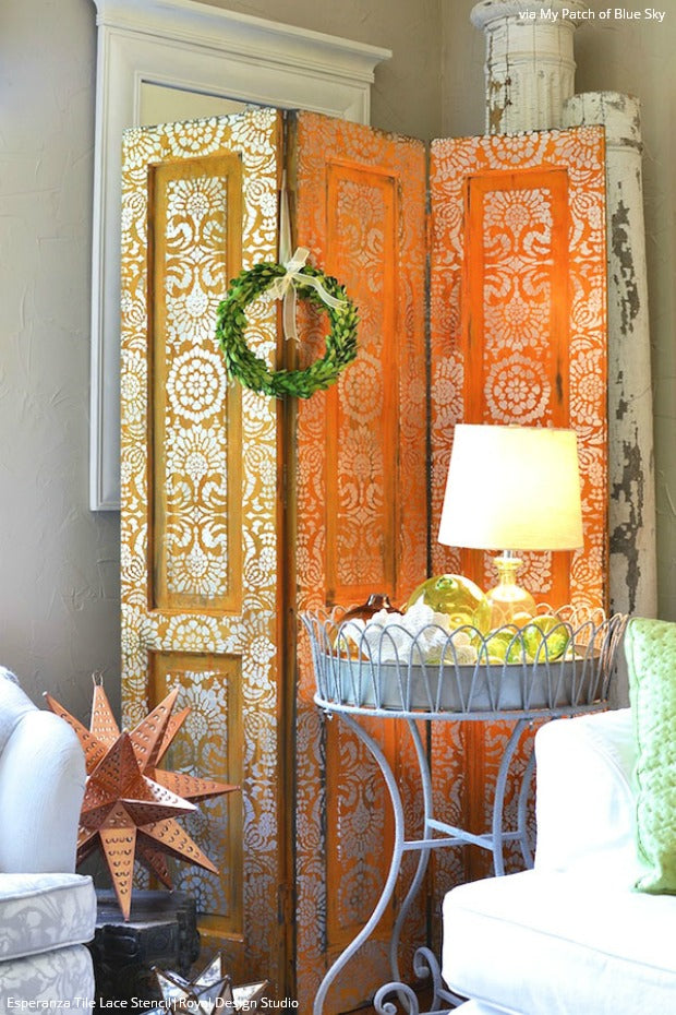 6 Stencil Projects that Really Shine with Modern Masters Metallics